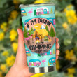 If I'm Drunk It's My Camping Friend's Fault Stainless Steel Tumbler, Tumbler Cups For Coffee/Tea, Great Customized Gifts For Birthday Christmas Thanksgiving