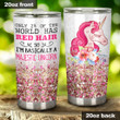 Redhead People Red Mane Unicorn Stainless Steel Tumbler, Tumbler Cups For Coffee/Tea, Great Customized Gifts For Birthday Christmas Thanksgiving