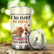 First Thing I See In The Morning Is A Cavalier King Who Loves Me Stainless Steel Tumbler, Tumbler Cups For Coffee/Tea, Great Customized Gifts For Birthday Christmas Thanksgiving