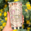 Girl Is Busy On Sewing Her Perfect Day Stainless Steel Tumbler, Tumbler Cups For Coffee/Tea, Great Customized Gifts For Birthday Christmas Thanksgiving