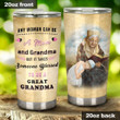Family Any Woman Can Be A Mom A Grandma But It Takes Someone Blessed To Be A Great Grandma Stainless Steel Tumbler, Tumbler Cups For Coffee/Tea, Great Customized Gifts For Birthday Christmas Thanksgiving