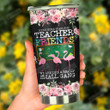 We Are More Than Just Teacher Flamingoes Writing On The Board Stainless Steel Tumbler, Tumbler Cups For Coffee/Tea, Great Customized Gifts For Birthday Christmas Thanksgiving