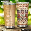 Invest In Your Hair It's The Crown Said By Hairstylist Stainless Steel Tumbler, Tumbler Cups For Coffee/Tea, Great Customized Gifts For Birthday Christmas Thanksgiving