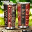 Books In The Bookcase Of Library  Stainless Steel Tumbler, Tumbler Cups For Coffee/Tea, Great Customized Gifts For Birthday Christmas Thanksgiving