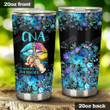 CNA Knows More Than She Says  Sparkle Lips Stainless Steel Tumbler, Tumbler Cups For Coffee/Tea, Great Customized Gifts For Birthday Christmas Thanksgiving