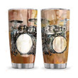 Personalized Art Of Drum Set Stainless Steel Tumbler, Tumbler Cups For Coffee/Tea, Great Customized Gifts For Birthday Christmas Thanksgiving