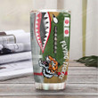 Personalized Tiger Flying Tiger Stainless Steel Tumbler, Tumbler Cups For Coffee/Tea, Great Customized Gifts For Birthday Christmas Thanksgiving
