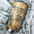 Personalized Puerto Rico Tumbler That Place Forever In Your Heart Stainless Steel Vacuum Insulated Double Wall Travel Tumbler With Lid, Tumbler Cups For Coffee/Tea, Perfect Gifts For Birthday Christmas