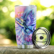 Rainbow Butterfly Personalized Quote Tumbler Cup Time Is Change  Transformation Evolution Stainless Steel Insulated Tumbler 20 Oz Great Customized Gifts For Birthday Christmas Thanksgiving