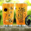 Bee Sunflower Tumbler Cup Kind Words  Are Like Honey  Stainless Steel Vacuum Insulated Tumbler 20 Oz Perfect Gifts For Bee Lovers Great Customized Gifts For Birthday Christmas Thanksgiving