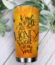 Bee Sunflower Tumbler Cup Kind Words  Are Like Honey  Stainless Steel Vacuum Insulated Tumbler 20 Oz Perfect Gifts For Bee Lovers Great Customized Gifts For Birthday Christmas Thanksgiving
