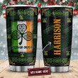 Irish Symbols Personalized Tumbler Cup, Stainless Steel Insulated Tumbler 20 Oz, Coffee/ Tea Tumbler With Lid, Perfect Gifts For Birthday Christmas Thanksgiving, Unique Gifts For Friends, Relatives