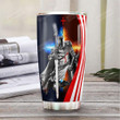 Faith Warrior Tumbler Cup Let Your Faith Be Bigger Than Your Fear Stainless Steel Tumbler, Tumbler Cups For Coffee/Tea, Great Customized Gifts For Birthday Christmas Thanksgiving
