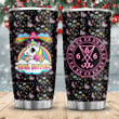 Unicorn Sigil Of Lucifer Satan Tumbler Cup Black Stainless Steel Insulated Tumbler 20 Oz Perfect Gifts For Unicorn Lovers Best Gifts For Birthday Christmas Thanksgiving Coffee/ Tea Tumbler