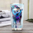 Personalized Otter Is My Spirit Animal Stainless Steel Tumbler, Tumbler Cups For Coffee/Tea, Great Customized Gifts For Birthday Christmas Thanksgiving