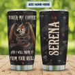 Personalized Dragons Love Coffee From Your Skull Stainless Steel Vacuum Insulated, 20 Oz Tumbler Cups For Coffee/Tea, Gifts For Birthday Christmas Thanksgiving, Perfect Gifts For Dragon Lovers