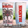 Puerto Rican Boricua Vejigante Personalized Puerto Rican Mask Tumbler Cup Stainless Steel Insulated Tumbler 20 Oz Tumbler For Coffee/ Tea Best Gifts For Birthday Christmas Thanksgiving