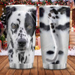 Dalmatian Dog Stainless Steel Tumbler, Tumbler Cups For Coffee/Tea, Great Customized Gifts For Birthday Christmas Thanksgiving