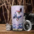 Abstract Art Butterfly Personalized Tumbler Cup Stainless Steel Vacuum Insulated Tumbler 20 Oz Gifts For Butterfly Lovers Tumbler Travel Tumbler Camping Tumbler With Lid Birthday Christmas Gifts