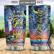 Personalized At My Darkest God Is My Lighthouse Faith Stainless Steel Tumbler, Tumbler Cups For Coffee/Tea, Great Customized Gifts For Birthday Christmas Thanksgiving