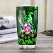 Hippie Gnome St Patrick's Day Personalized Tumbler Cup Stainless Steel Vacuum Insulated Tumbler 20 Oz Great Customized Gifts For Birthday Christmas Thanksgiving Coffee/ Tea Tumbler With Lid