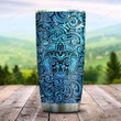 Sea Turtle Maori Style Personalized Tumbler Cup Stainless Steel Insulated Tumbler 20 Oz Best Gifts For Birthday Christmas Thanksgiving Great Gifts For Turtle Lovers Tumbler For Travelling