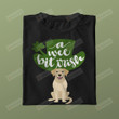 A Wee Bit Irish T-Shirt, Golden Retriever, Labrador Retriever T-Shirts, Irish St Patrick's Day T-Shirts, St Patrick's Day Gifts For Golden Retriever Dog Mom, Dog Dad