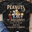 Snoopy Peanuts 70th Anniversary T-shirt