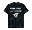 2020 Derby Winner Authentic Graphic Horse Racing Phrase T-Shirt