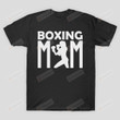 Boxer Mother Tshirt Womens Boxing Mama Tee Gym Workout Mothers Day T-Shirt