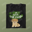 Funny A Wee Bit Irish T-Shirt, Shiba Inu Dog, Irish St Patrick's Day T-Shirt, St Patrick's Day Gifts, Shiba Dog Mom, Dog Dad T-Shirt & Hoodie