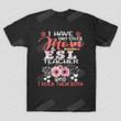 I Have Two Titles Mom and ESL Teacher Floral Teaching Mother T Shirt Grandmother Grandma Granny Mom Mama Birthday Wedding Anniversary Mother's Day Tee
