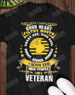 I Am A Veteran Short-Sleeves Tshirt, Pullover Hoodie, Great Gift T-shirt On Veteran Day
