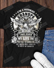 I Am A Veteran Grandpa Short-sleeves Tshirt, Pullover Hoodie, Great Gift T-shirt On Veteran Day