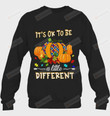 It’s Ok To Be A Little Different Pumpkin Autism Awareness 3D All Over Print Hoodie, Zip-up Hoodie