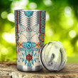 Native American Pattern Tumbler Gifts For Birthday Christmas Thanksgiving 20 Oz Sports Bottle Stainless Steel Vacuum Insulated Tumbler