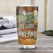 Personalized Bigfoot Wood Style Tumbler Cup Into The Forest I Go To Lose My Mind Stainless Steel Vacuum Insulated Tumbler 20 Oz Great Customized Gifts For Birthday Christmas Thanksgiving