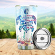 Personalized Sea Turtle Tumbler Cup Into The Ocean I Go To Lose My Mind Stainless Steel Insulated Tumbler 20 Oz Best Gifts For Birthday Christmas Thanksgiving Great Gifts For Turtle Lovers