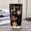 Butterfly Personalized For Love In Heaven Tumbler Cup My Mind Still Talks To You Stainless Steel Vacuum Insulated Tumbler 20 Oz Tumbler Remembrance Best Birthday Christmas Gifts