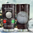 Personalized Volleyball Is Calling Stainless Steel Tumbler, Tumbler Cups For Coffee/Tea, Great Customized Gifts For Birthday Christmas Thanksgiving