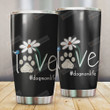 Personalized Dog Mom Life Tumbler Stainless Steel Vacuum Insulated Double Wall Travel Tumbler With Lid, Tumbler Cups For Coffee/Tea, Perfect Gifts For Birthday Christmas Thanksgiving