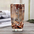 Personalized Coffee Tumbler Coffee Beans Tumbler Cup Stainless Steel Tumbler, Tumbler Cups For Coffee/Tea, Great Customized Gifts For Birthday Christmas Perfect Gift For Coffee Lovers