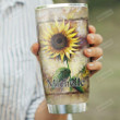 Personalized Sunflower  Faith Confidence In What We Hope For Stainless Steel Tumbler, Tumbler Cups For Coffee/Tea, Great Customized Gifts For Birthday Christmas Thanksgiving