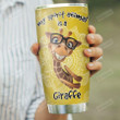 Giraffe Mandala Personalized Tumbler Cup My Spirit Animal Is A Giraffe Stainless Steel Insulated Tumbler 20 Oz Best Gifts For Giraffe Lovers Great Gifts For Birthday Christmas Thanksgiving