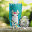 Personalized Cute Llama Tumbler, Valentine Stainless Steel Tumbler,  Perfect Gifts For Llama Lover, Wife, Girlfriend On Valentine Birthday Christmas Thanksgiving