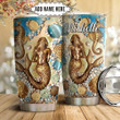 Personalized Ocean Mermaid Tumbler Cup Stainless Steel Insulated Tumbler 20 Oz Best Gifts For Mermaid Lovers Great Gifts For Birthday Christmas Thanksgiving Tumbler For Coffee/ Tea With Lid