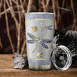 Metal Style Jewelry Dragonfly Storyteller Personalized Tumbler Cup Stainless Steel Insulated Tumbler 20 Oz Gift Ideas For Birthday Christmas Thanksgiving Coffee/ Tea Tumbler With Lid