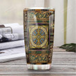 Personalized Celtic Stainless Steel Tumbler, Tumbler Cups For Coffee/Tea, Great Customized Gifts For Birthday Christmas Thanksgiving