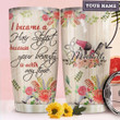 Hairstylist Personalized Tumbler Cup I Became A Hair Stylist Because Your Beauty Is Worth My Time Great Customized Gifts For Birthday Christmas Thanksgiving Coffee/ Tea Tumbler With Lid