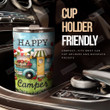 Happy Camper Tumbler Stainless Steel Tumbler, Tumbler Cups For Coffee/Tea, Great Customized Gifts For Birthday Christmas Thanksgiving Anniversary
